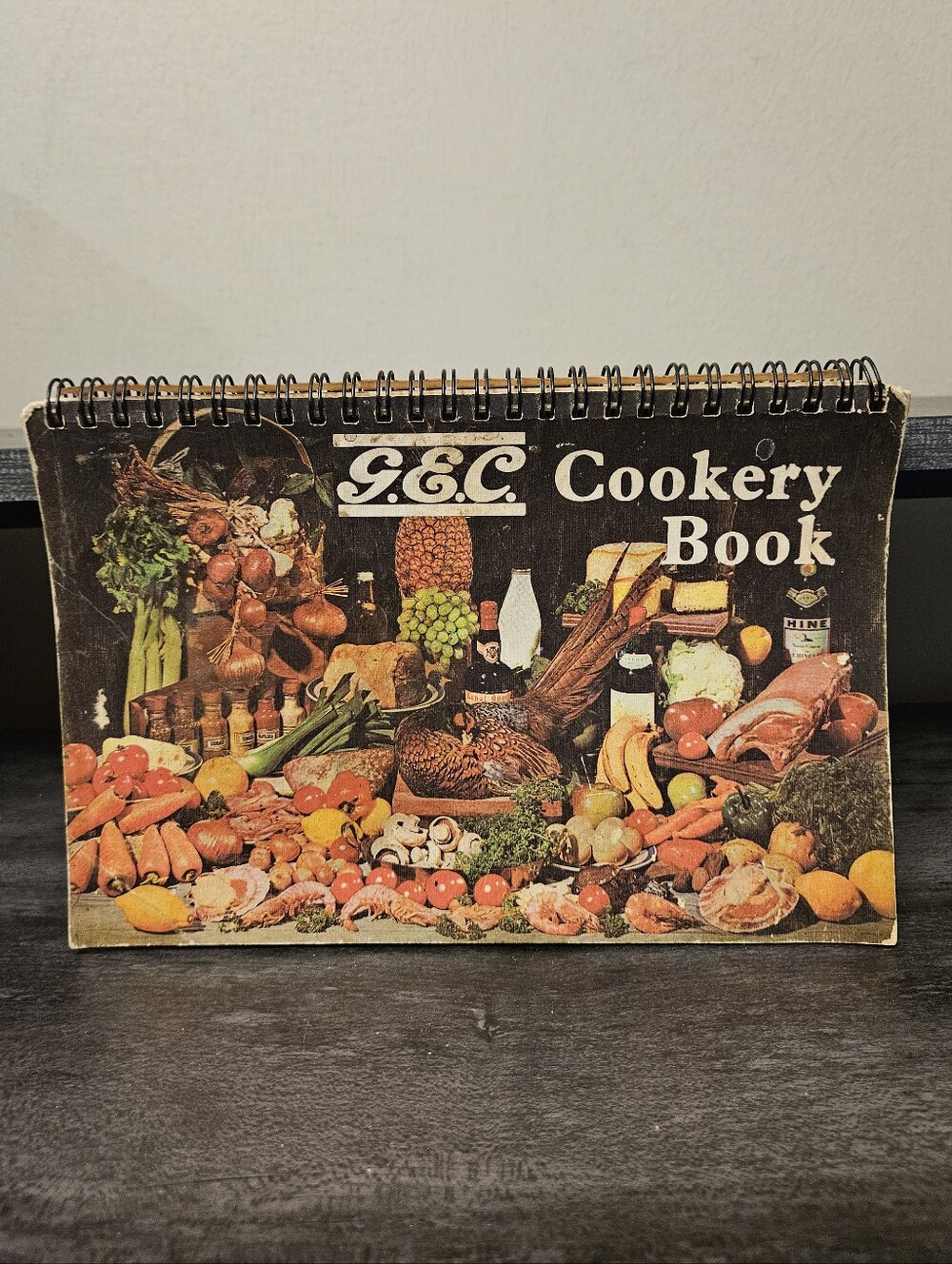 Vintage G.E.C. Cookery Book Spiral Bound - Mid-Century Electric Cooker Recipes